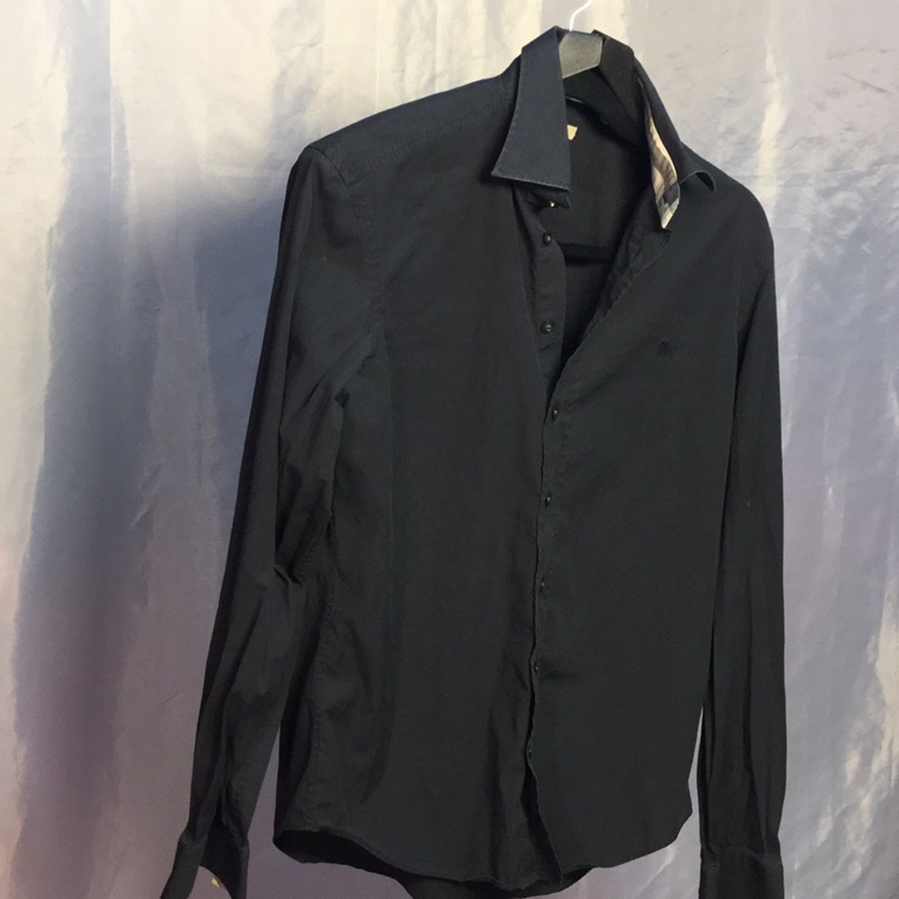 Burberry Long Sleeve Button Up Dress Shirt M